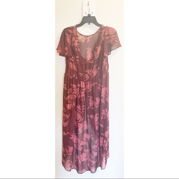 ✨HP✨Arizona Jean Co. Floral Print Maxi Top✨ - Picture 5 of 13